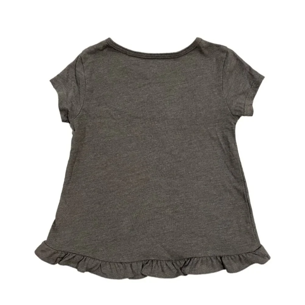 Carter's 3T Colorful Unicorn Peplum Top